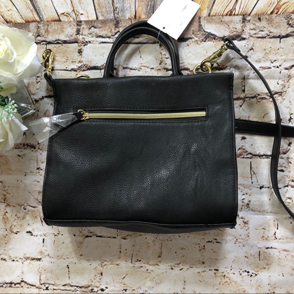 Betsey Johnson Viva La Studs Black Crossbody Bag - Picture 3 of 7